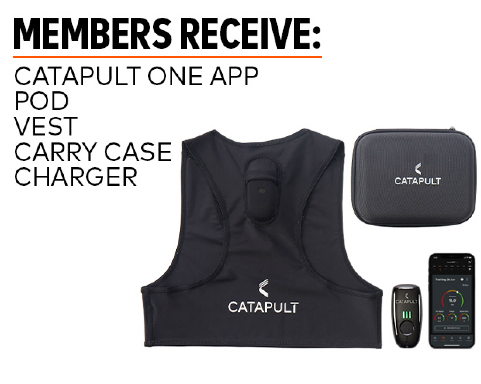 Buy CATAPULT PLAYR Vest (Vest only, No GPS Pod) (L) Online at